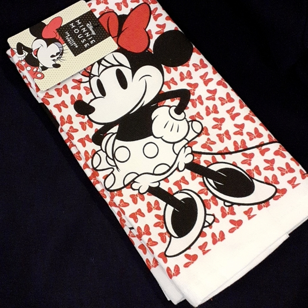 Minnie Mouse 2pk Kitchen Towels